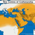 Map 7 New Centres of Craftsmanship