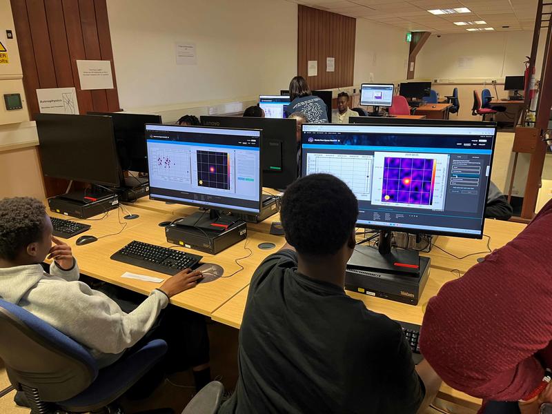 Classifying stars on Zooniverse Citizen Science programme, My Place, My Science, Oxford Astrophysics