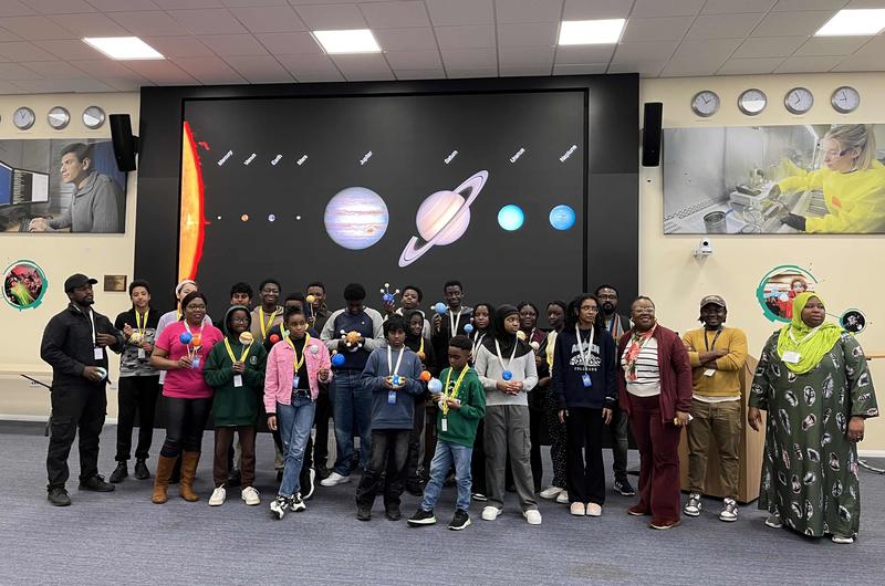My Place, My Science, RAL Space event 20 February 2025: AfiUK group photo My Place, My Science, RAL Space event 20 February 2025: AfiUK group photo