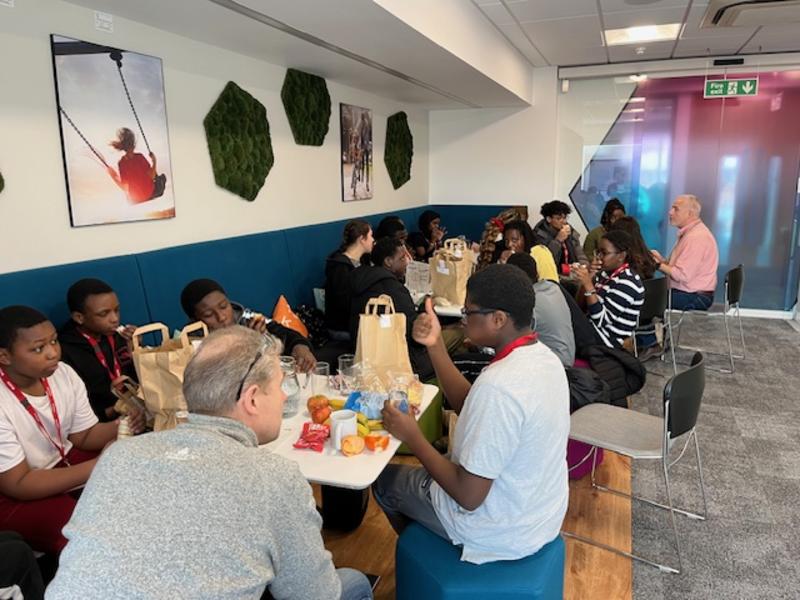 My Place, My Science, Vertex sickle cell event 15 February 2024: chatting with scientists over lunch My Place, My Science, Vertex sickle cell event 15 February 2024: chatting with scientists over lunch