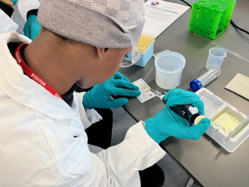 My Place, My Science, Vertex sickle cell event 15 February 2024: testing for sickle cell My Place, My Science, Vertex sickle cell event 15 February 2024: testing for sickle cell