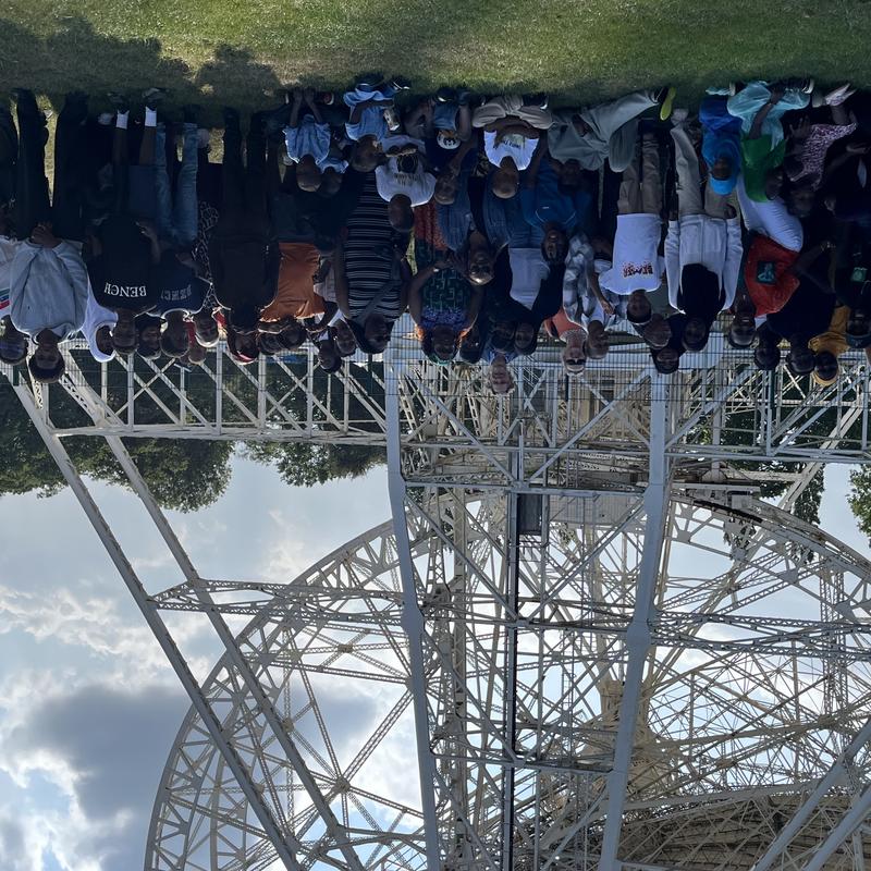 AfiUK group beneath the Lovell telescope