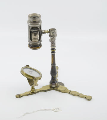 41824 Screwbarrel Microscope, by Edmund Culpeper, London, c. 1715