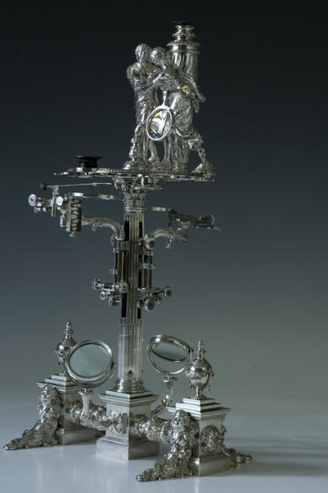 conservation george III microscope MHS Inventory No. 35086 2